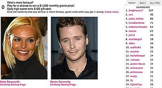 Play Celebrity Faceoff, Win $1000! (Yup, $1000!)